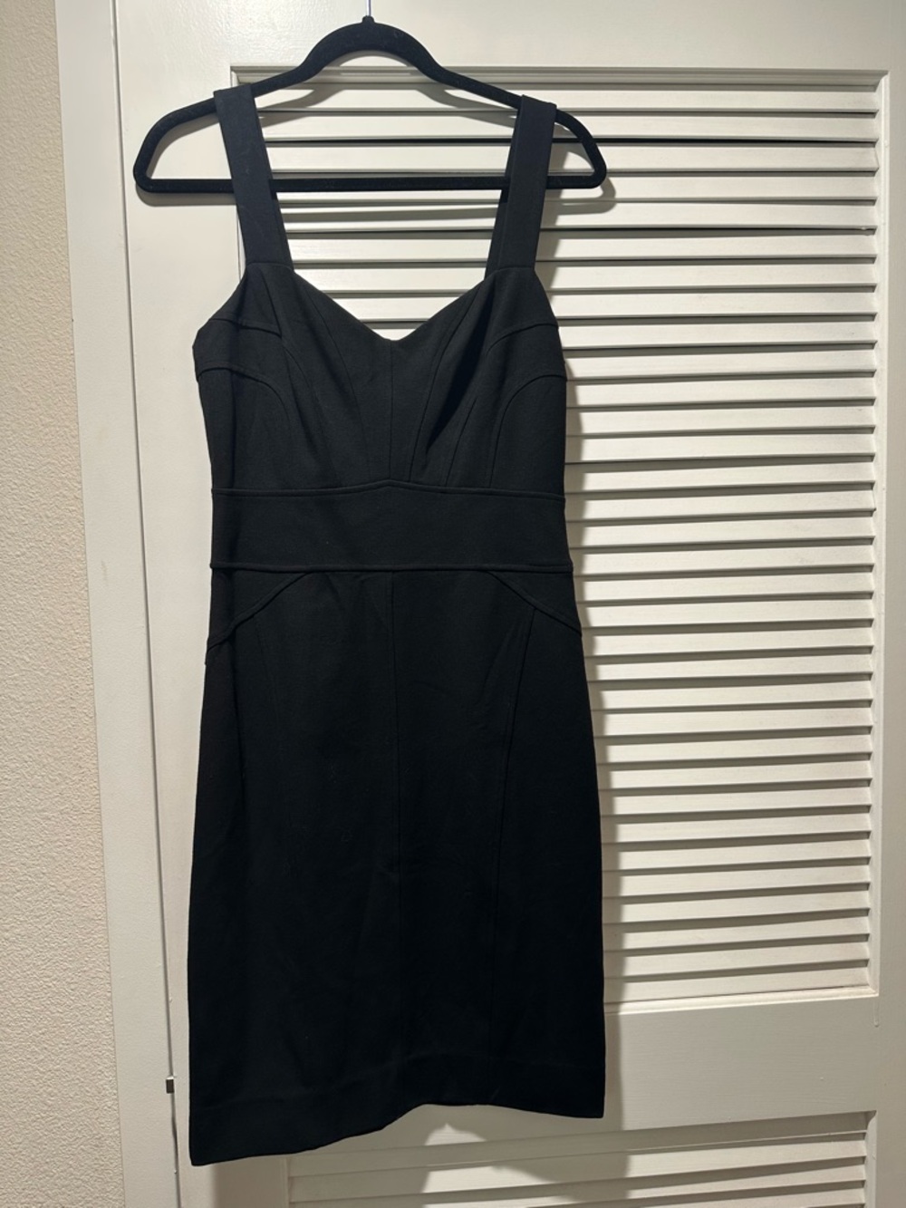 NWOT Diane von Furstenberg Jiwon Little Black Dress - Picture 2 of 4
